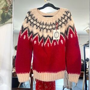 Frantic Valentine Pull Over Sweater